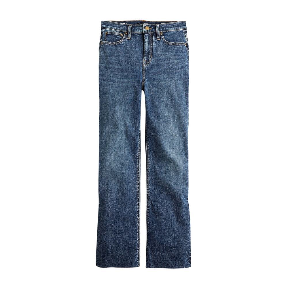 J. Crew Women's Medium Blue Boot Cut Jeans